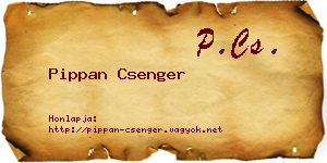 Pippan Csenger névjegykártya